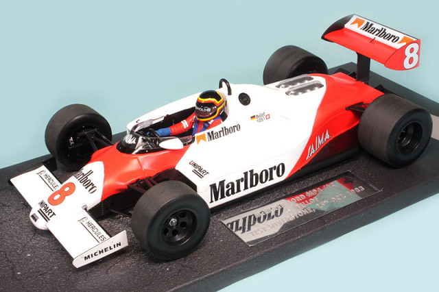 ミニチャンプス 1/18 マクラーレン フォード MP4/1C シルバーストーン