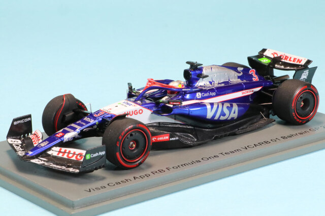 スパーク 1/43 ビザ キャッシュ RB VCARB 01 ラスベガスGP 2024 角田裕