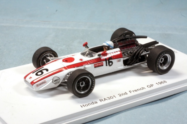 ロム特注スパーク 1/43 ホンダ RA301 フランスGP 1968 2nd ジョン