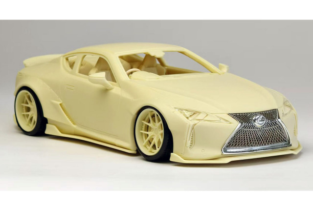 Kitbox x PZY Model 1/24キット KB08-24 LBWK LC500 RHD Ver