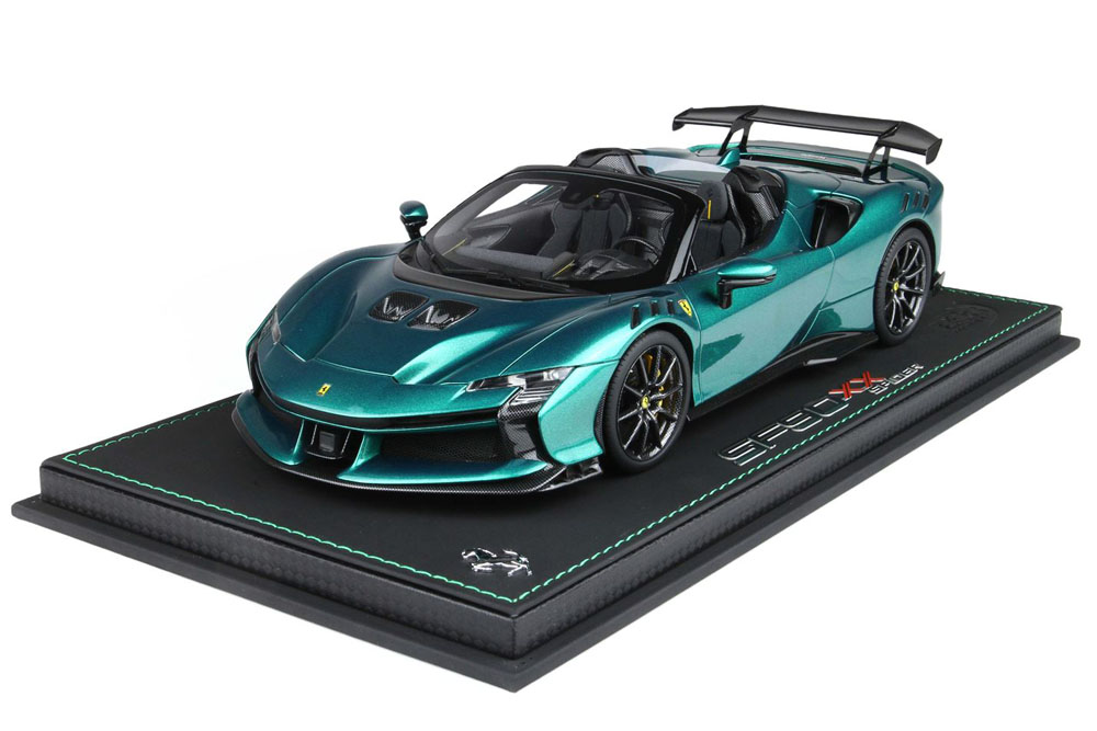 BBR P18238HV 1/18 Ferrari SF90XX Spider Green Jewel Limited 60pcs