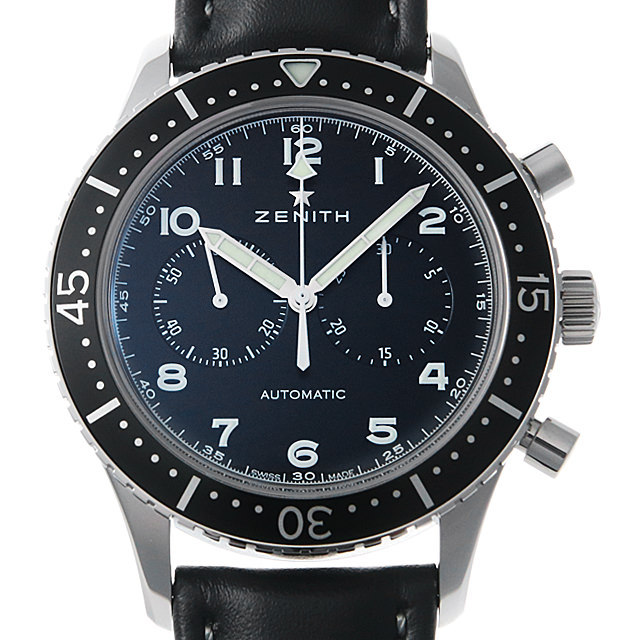 03.2240.4069/21.C774 ZENITH（ゼニス） パイロット クロノメトロ TIPO