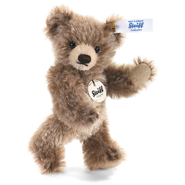 ミニテディベア ブラウンチップド | ドイツ最高級テディベアの