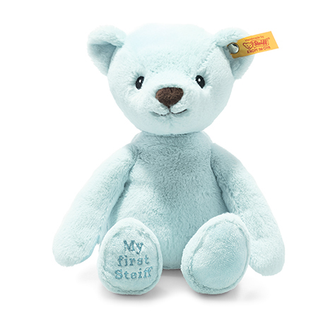マイファーストベア ブルー | ドイツ最高級テディベアのシュタイフ日本