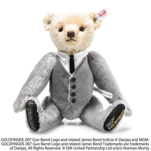 ジェームズ・ボンド ゴールドフィンガー ミュージカルテディベア