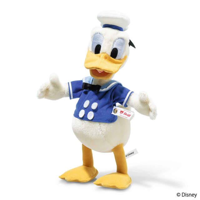 ディズニー ドナルドダック（90周年記念） | ドイツ最高級テディベアの