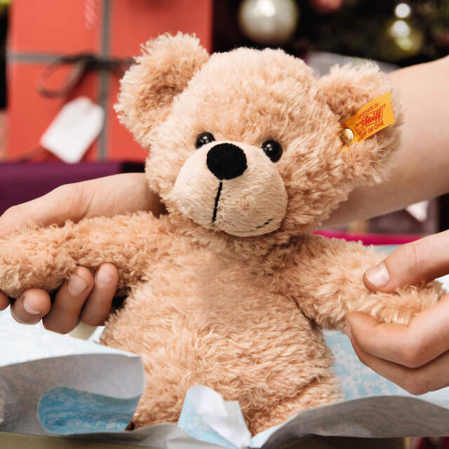 テディベア フィン ベージュ 28cm | ドイツ最高級テディベアの