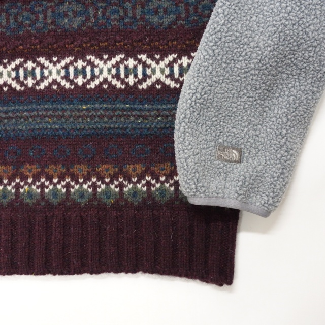 NT6254N THE NORTH FACE PURPLE LABEL Field Crew Neck Sweater ザ