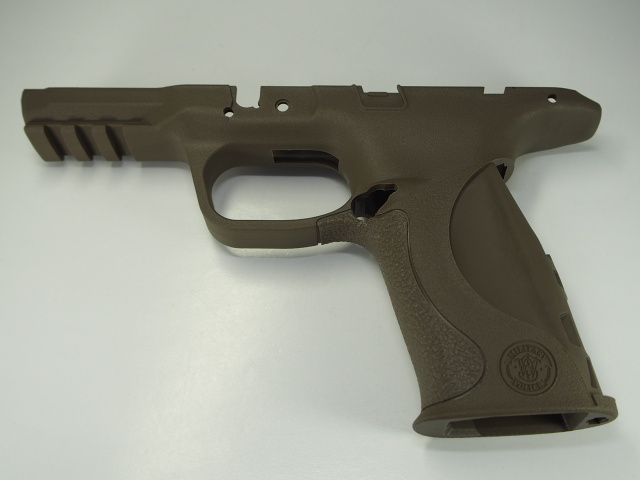 Nebula 東京マルイ M&P9用 リアル刻印フレーム (BK/TAN)