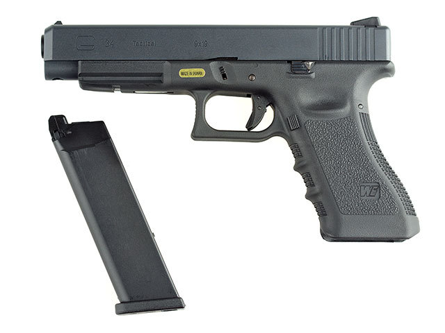 WE G34 Gen.3 GBB BK （グロック34 ガスブローバックガンシリーズ）