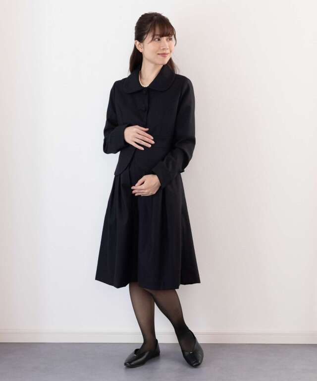 日本製フォーマル 入卒園、お受験に、リュクスな品格スーツ！ ウール