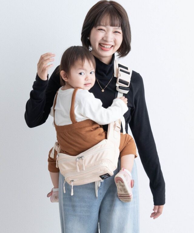 無重力 AGS機能搭載 ヒップシート 抱っこ紐 ボディバッグ 3WAY 2025