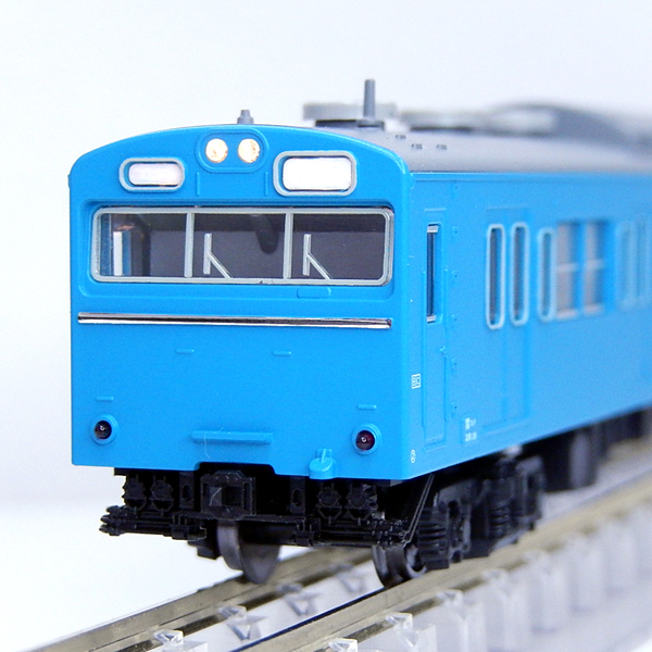 KATO 10-1743A/10-1743F/10-1744A 103系（スカイブルー）4両セット