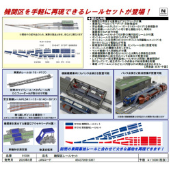 TOMIX 91036/91037 機関区レールセット（基本セット/延長部） railways