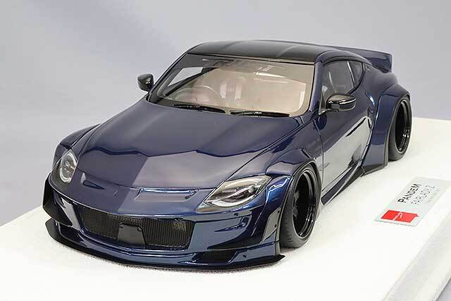 アイドロン 1/18 パンデム Z 2023 (WORK ホイール) ミッドナイトブルー