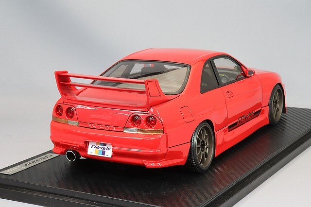 イグニッションモデル 1/18 GReddy GT-R (BCNR33) レッドメタリック
