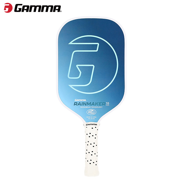 GAMMA ピックルボールパドル MICROBEAD RAINMAKER 16 ブルー 1E805713