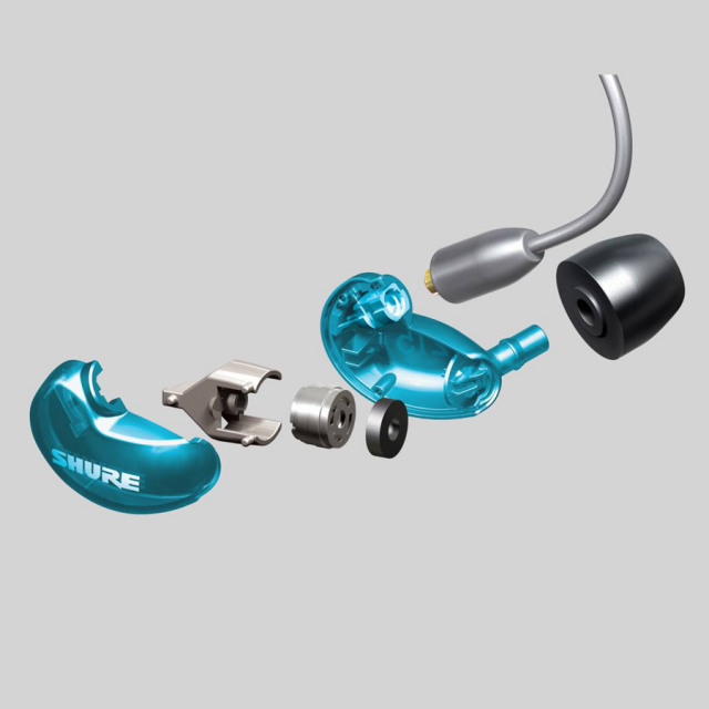 SHURE/SE215 Special Edition ブルー【ストレートケーブル付属