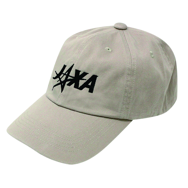 JAXAロゴグッズ】JAXAロゴ ウオッシュドチノキャップ カラー[ベージュ
