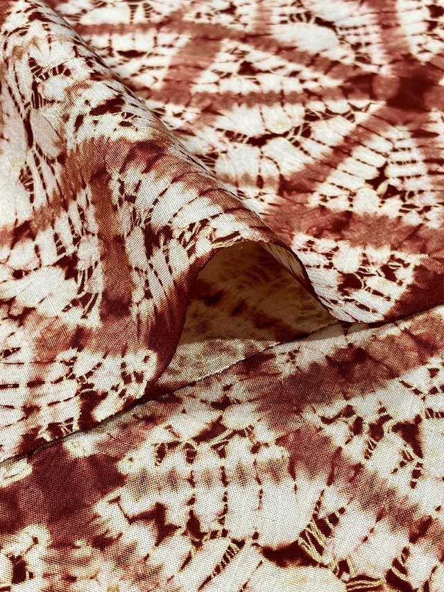 茜草絞り染 九寸名古屋帯｜ 黄昏の夕空のように | 着物セレクト専門店