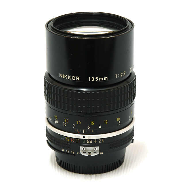 中古】ニコン マニュアルフォーカスレンズ NIKKOR 135mm F2.8【C】