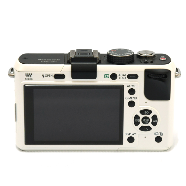 中古】パナソニック ミラーレス一眼 LUMIX DMC-GF1 ホワイト【A】