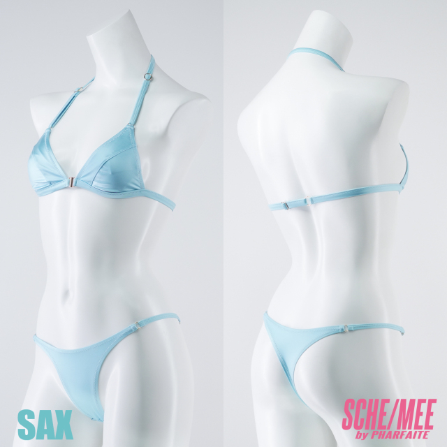 SHCE/MEE】フロントホック三角ブラセットアップ