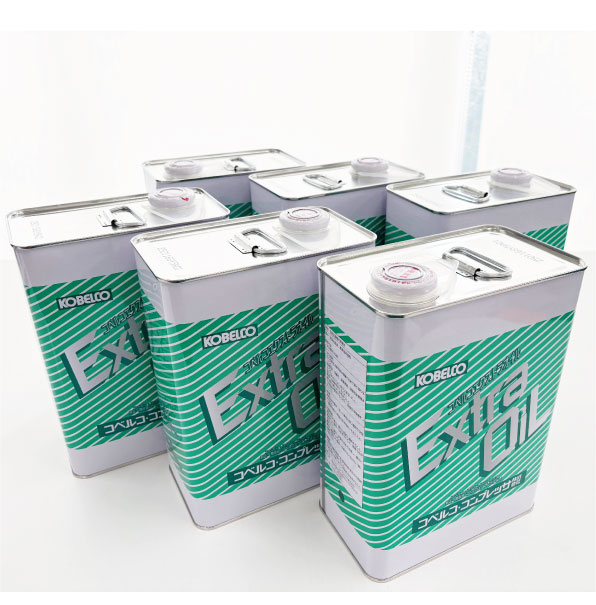 5％OFF・4L×6缶セット】エクストラオイル|コベルコ給油式スクリュー