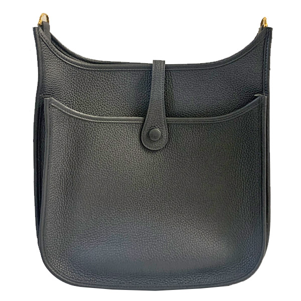 ≪ 新品 ≫ エルメス エヴリン トロワ PM 29 黒 ブラック ゴールド金具