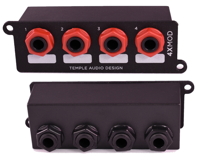 Temple Audio 4-way 1/4