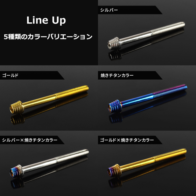 Ninja ZX-25R/4R エンジンカバー クランクケースカバー ボルトセット