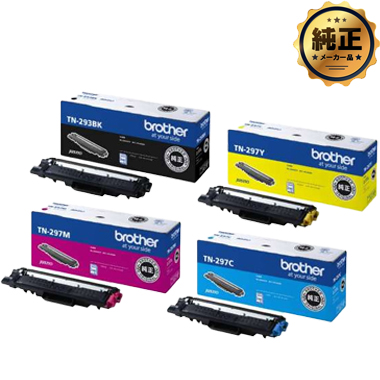 brother トナーカートリッジ TN-293BK・TN-297（C,M,Y）純正：日本最大