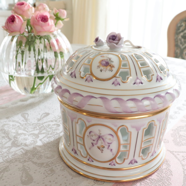 ☆ラスト1点☆ ヘレンド EDEN エデン ボンボニエール・ポマンダー（S）