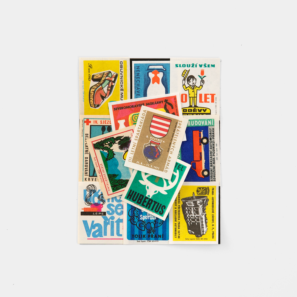 チェコ ヴィンテージマッチラベル (07150924)