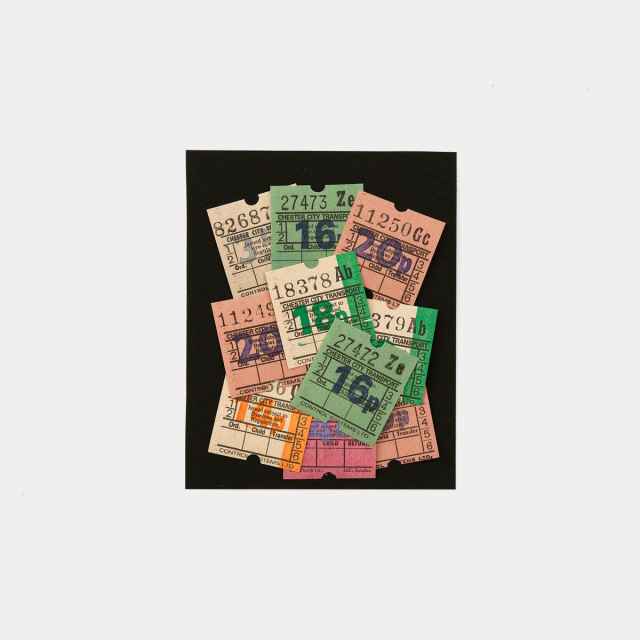 イギリス ヴィンテージバスチケット 12枚入り (07151865)