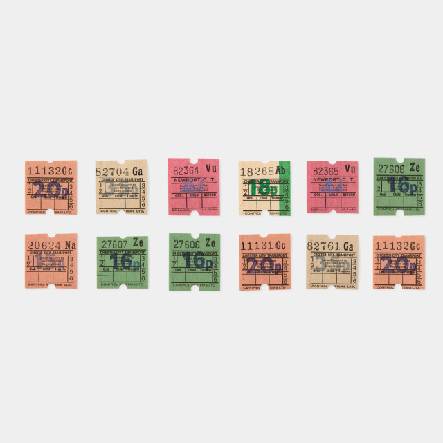 イギリスバスチケット 可愛い裏広告100枚以上✖️ 4 イギリス