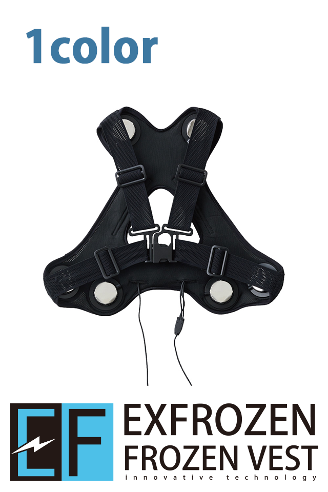 ペルチェデバイス6個搭載のフローズンベストプロEF92462RR