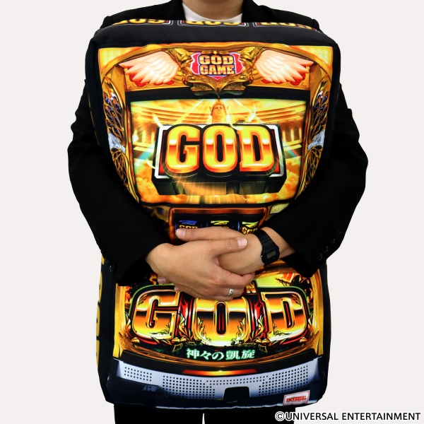 ジャンボ筐体クッション】ミリオンゴッド-神々の凱旋- ｜ UNI-MARKET