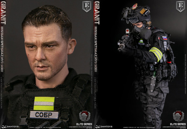 DAM】No.78103 1/6 RUSSIAN SPETSNAZ MVD SOBR GRANIT ELITE EDITION