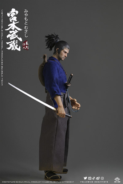 ZGJKTOYS】L-001 1/6 Musashi Miyamoto 剣豪 宮本武蔵 1/6スケール男性