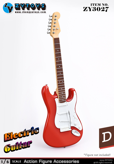 ZYTOYS】ZY3027 ABCD 1/6 Electric Guitar エレキギター＆アンプ