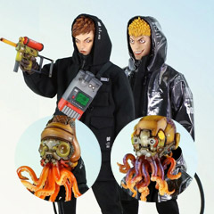 BLACK 13 PARK】Octopus Brothers Set (2P Set) ブラック13パーク