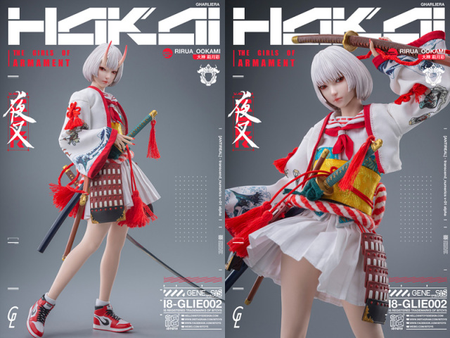 i8TOYS】i8toys x Gharliera 1/6 The Girls of Armament Kina OOKAMI