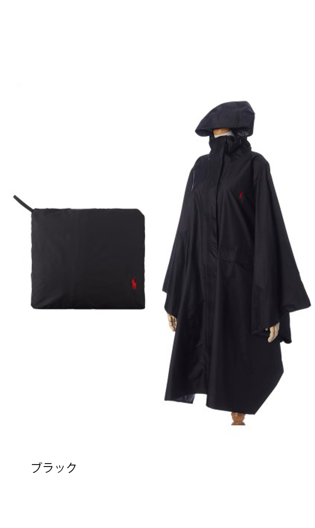 ラルフローレンポケッタブルがうれしいレインポンチョが登場！