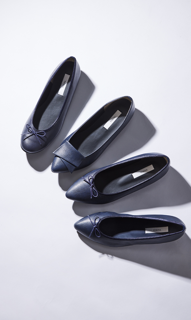 歩きやすさを追求したママのためのバレエシューズ