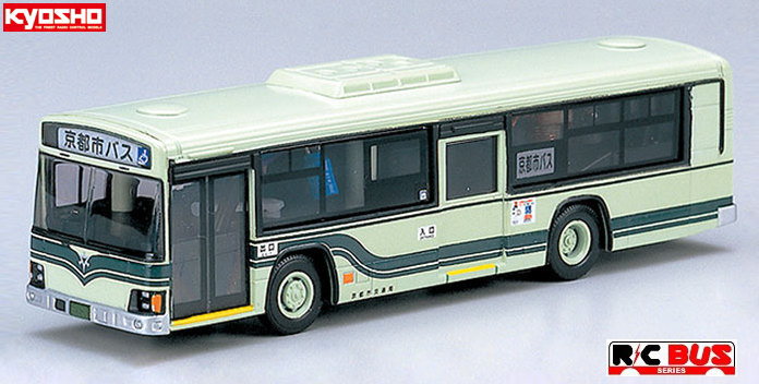 販売終了】 京商1/80RC路線バス「京都市交通局」