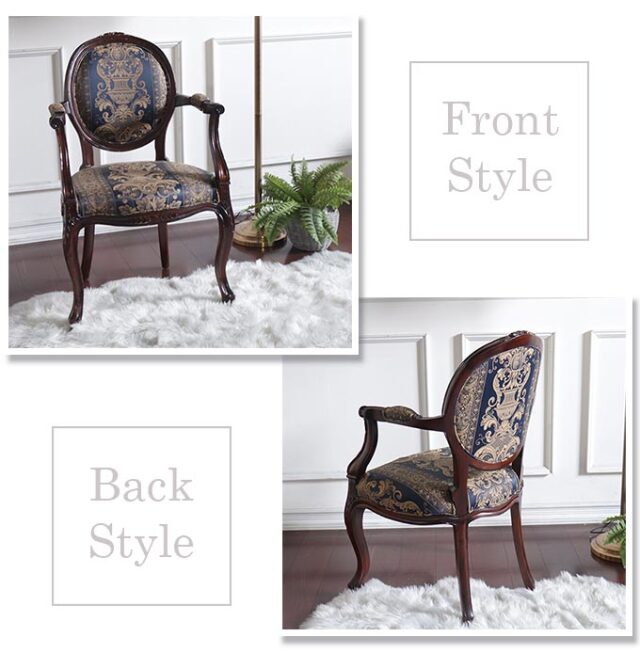 アームチェア 肘付き｜英国調 アンティーク調｜おしゃれ家具通販 Y