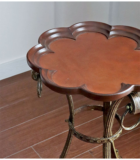 アンティーク調 木製 サイドテーブル コーヒーテーブル｜Y-KAGU(輸入