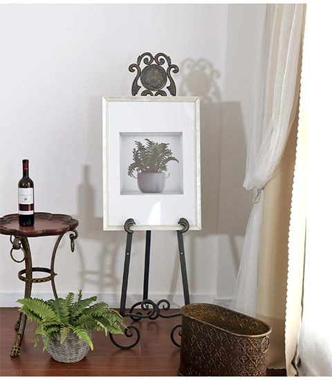 アンティーク調 イーゼルスタンド ウェルカムスタンド 什器｜Y-KAGU