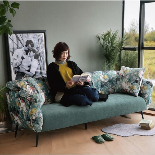 リゾートスタイル ボタニカルソファ3P（三人掛け）｜Y-KAGU(輸入家具屋